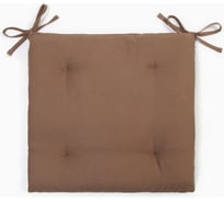 Сидушка Этель "ECO" цвет оливковый, 42x42 см, 70% хлопок, 30% лён, 190 г/м2 9631117