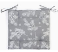 Сидушка Этель "Серебряные ветки" 40x40 см, 100% хлопок, саржа 190 г/м2 9848019