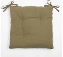 Сидушка на стул Этель Kitchen 42x42 см, зелёная, 100% хлопок, саржа 220 г/м2 7866032