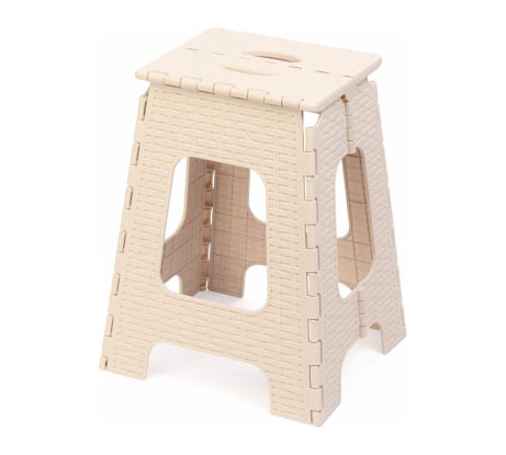 Табурет ЗПИ «Альтернатива» Плетенка большой, складной, бежевый М7092