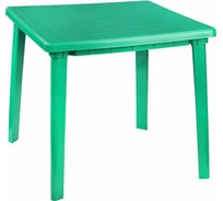 Стол ЗПИ «Альтернатива» 800x800x740 мм, квадратный, зеленый М2596