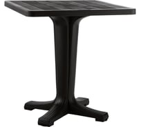 Стол ООО Комус эп_прованс квадратный 70х70 см,  1 ножка, шоколадный 1752285