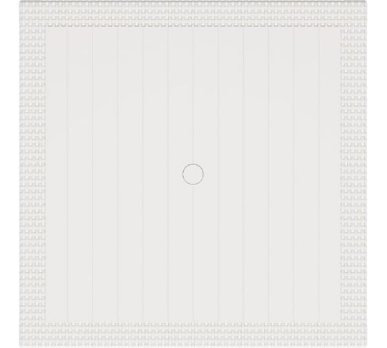 Садовый стол WORKY ротанг, 94x94x74 см, белый ARD257751