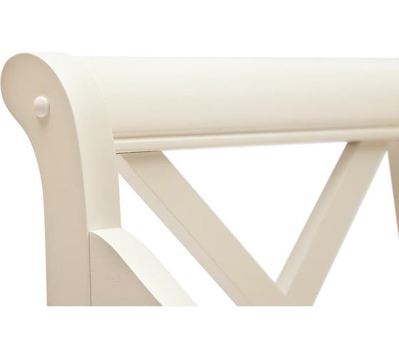 Скамейка Tetchair albizzi (альбицци) дерево гевея/мдф, 108x57x89 см, pure white (402) 13550