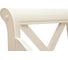 Скамейка Tetchair albizzi (альбицци) дерево гевея/мдф, 108x57x89 см, pure white (402) 13550 4