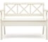 Скамейка Tetchair albizzi (альбицци) дерево гевея/мдф, 108x57x89 см, pure white (402) 13550 5