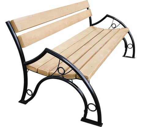 Садовая лавочка Garden story Шарики 1,5 м 1 упаковка доски+стойки НПА-01