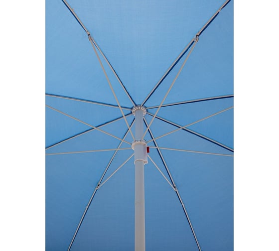 Зонт Фабрика ЗОНТ ВИКЭНД 32, d 1,8 м., 200 d, голубой (062),, (1 шт) aea062018