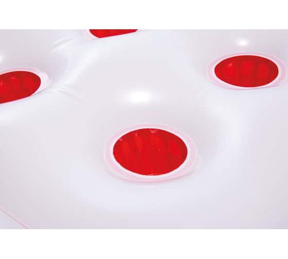 Надувной плотик Intex Клубника, 168х142см 58781
