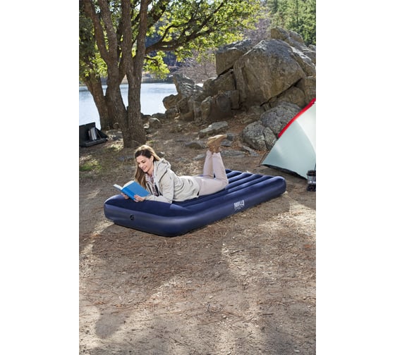 Надувной матрас с подголовником Bestway Tritech Airbed, 188x99x30см 67680 BW 006235