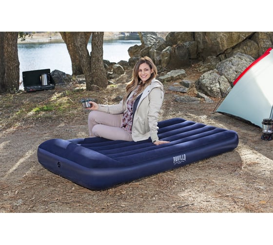 Надувной матрас с подголовником Bestway Tritech Airbed, 188x99x30см 67680 BW 006235