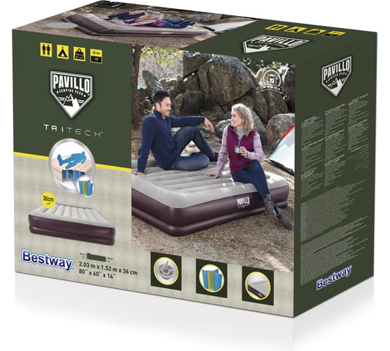 Надувная кровать Bestway Tritech Airbed 67699 BW 006238