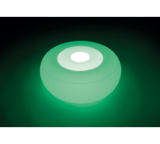 Надувной пуф Intex с Led подсветкой 68697