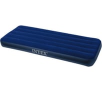 Надувной матрас Intex Classic Downy Airbed Fiber-Tech 76х191х25 см 64756