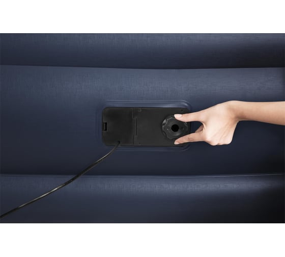 Надувная кровать Bestway Tritech Airbed 203х152х61 см, встроенный электронасос 67690 BW 009020