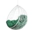 Подвесное кресло BiGarden Tropica White BS, зеленая подушка 1