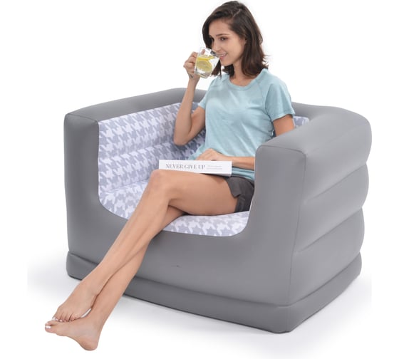 Надувное кресло JILONG DELUXE ARMCHAIR, 108х88x70 см 27485