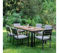 Обеденный комплект Royal Family OSCAR со столешницей из поливуда 150-41-01