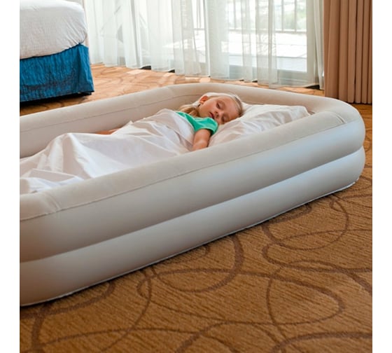 Детский надувной матрас Intex Kidz Travel Bed Set 66810
