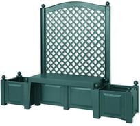 Садовая скамейка KHW Копенгаген, зеленая 43503