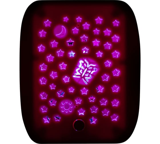 Надувная детская кровать Bestway Dream Glimmers 132x76x46 см, с подсветкой 93548 BW 009035
