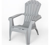 Кресло ELLASTIK-PLAST Miami серый ЭП 194478