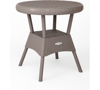 Круглый стол ELLASTIK RATTAN Ola Dom серый ЭП 442363