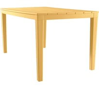 Прямоугольный стол ELLASTIK-PLAST Прованс 4 ножки, бежевый ЭП 762938бж