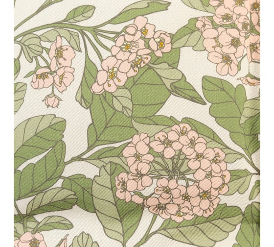 Сидушка на стул Этель Spring garden 42x42см, 100% хлопок, 190 г/м2 5511210