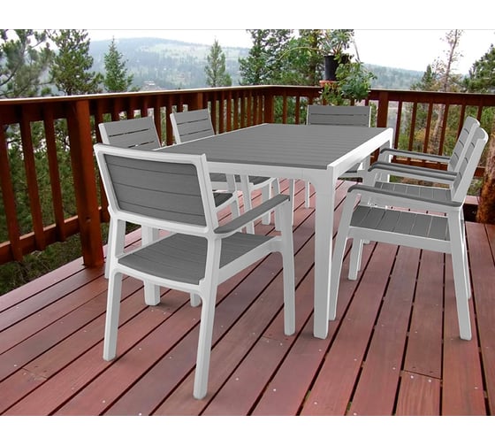 Стол Keter Harmony / Light grey 236051