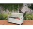 Скамейка для сада Keter Patio Bench White 508 L 253818 5