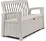 Скамейка для сада Keter Patio Bench White 508 L 253818 2