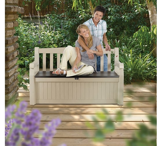 Скамейка для сада Keter EDEN GARDEN BENCH 265 л 230398