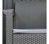 Комплект подушек WORKY для 2-х местного дивана, цвет серый ARD257972