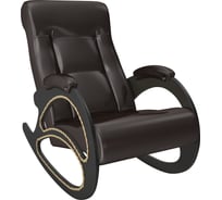 Кресло-качалка Комфорт Модель 4 венге, кожзам Oregon perlamutr 120 64673