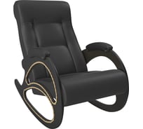 Кресло-качалка Комфорт Модель 4 венге, кожзам Dundi 109 64482