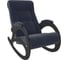 Кресло-качалка Комфорт Модель 4 без лозы, венге, ткань Verona Denim Blue 66271 1