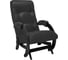 Кресло-глайдер Комфорт Модель 68 венге, кожзам Vegas Lite Black 32092 1