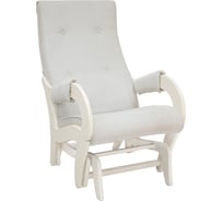 Кресло-глайдер Комфорт Модель 708, дуб шампань, ткань Verona Light Grey 42183