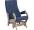 Комфорт Кресло-глайдер Модель 708, дуб шампань патина, ткань Verona Denim Blue 42831 1