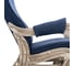 Комфорт Кресло-глайдер Модель 708, дуб шампань патина, ткань Verona Denim Blue 42831 8