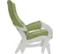 Кресло-глайдер Комфорт Модель 708, дуб шампань, ткань Verona Apple Green 42213 2