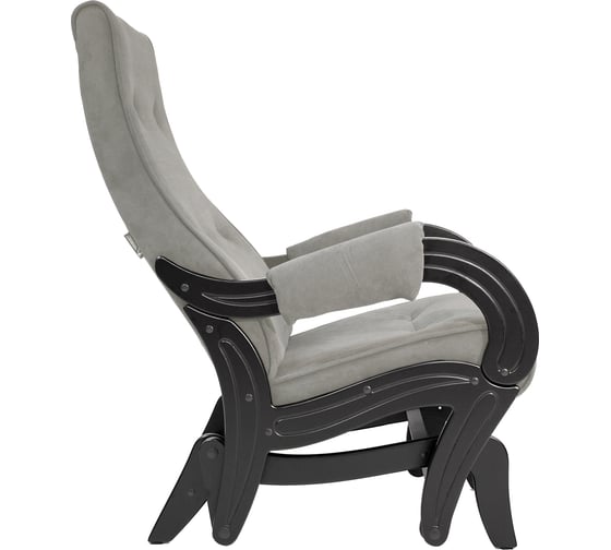 Кресло-глайдер Комфорт Модель 708, венге, ткань Verona Light Grey 41896
