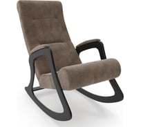 Кресло-качалка Комфорт Модель 2, венге, ткань Verona Brown 62105