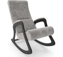 Кресло-качалка Комфорт Модель 2, венге, ткань Verona Light Grey 62112