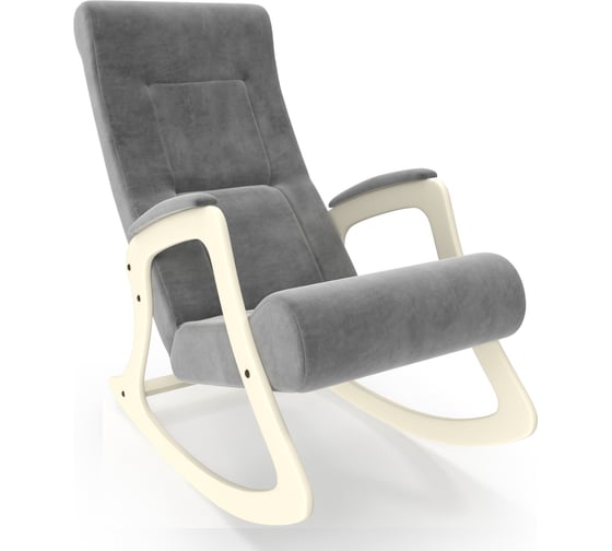 Кресло-качалка Комфорт Модель 2, дуб шампань, ткань Verona Antrazite Grey 57507 1