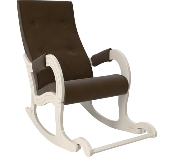 Кресло-качалка Комфорт Модель 707, Дуб шампань, ткань Verona Brown 74986 1