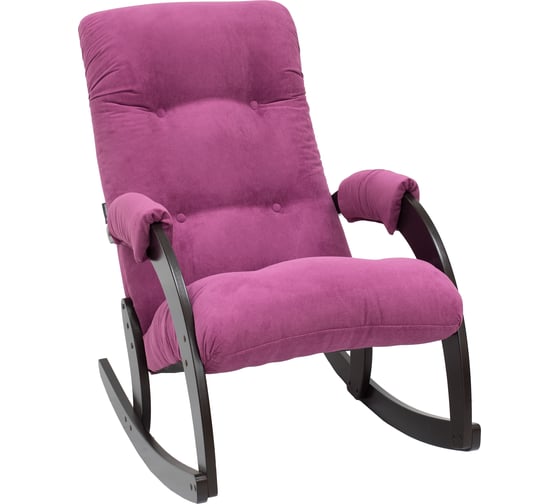 Комфорт Кресло-качалка Модель 67, венге, ткань Verona Cyklam 31316 1