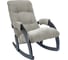 Кресло-качалка Комфорт Модель 67, венге, ткань Verona Light Grey 33792 1