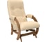 Кресло-глайдер Комфорт Модель 68, орех, кожзам Polaris Beige 33853 1
